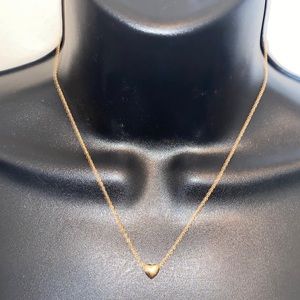 Gold-tone Heart Necklace